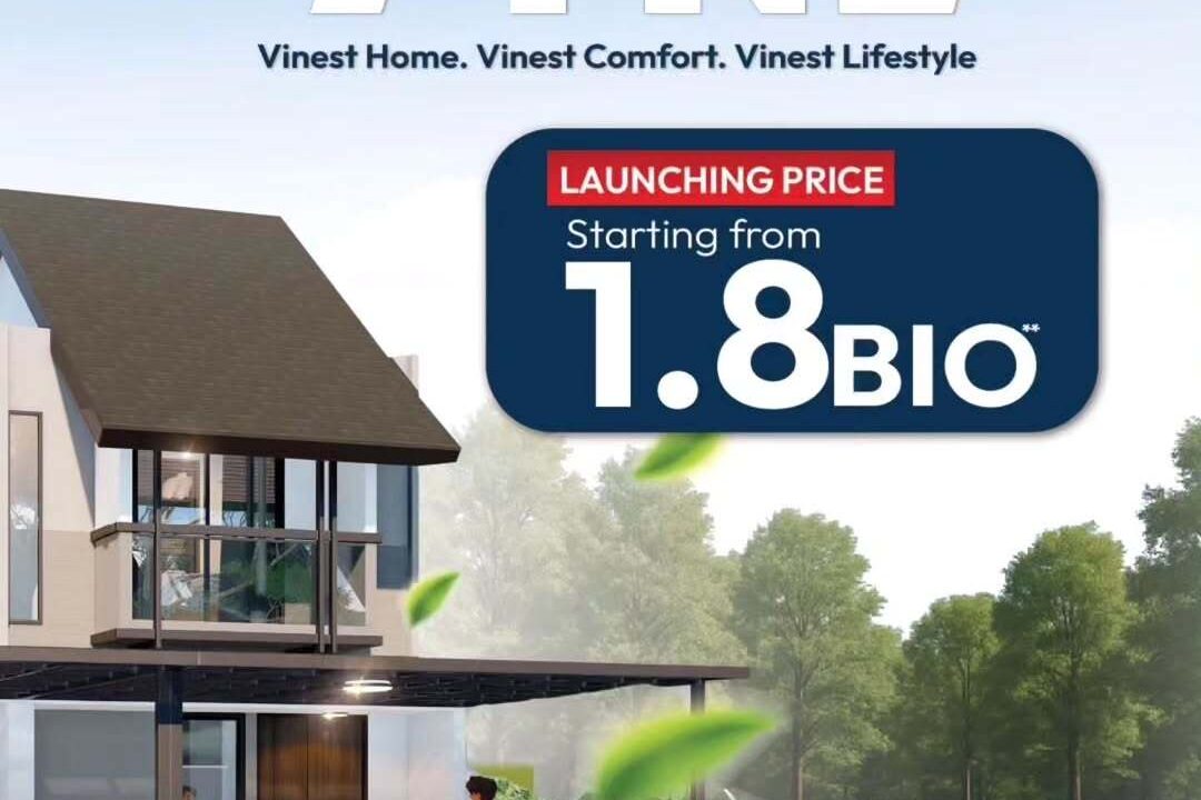 ✨ VYNE — Hadir dengan 4 Kamar Tidur ✨Hunian elegan di Graha Raya yang dirancang untuk kenyamana